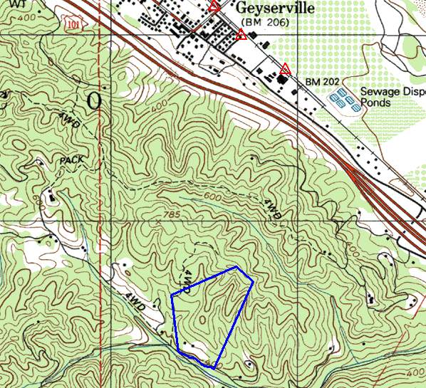 2D Topo Map