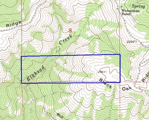 2D Topo Map